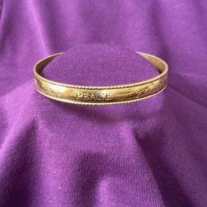 Peace Bangle Bracelet